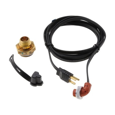 Zerostart Engine Heater - 500W 120V, 38Mm, Brass Adapter Mercedes Belgiumnz 3100105